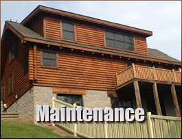  New Hanover County, North Carolina Log Home Maintenance